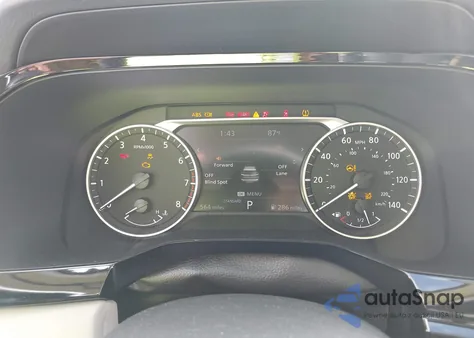 2025 Nissan Pathfinder Sl Fwd z USA, uszkodzony, nr VIN 5N1DR3CB6SC214204